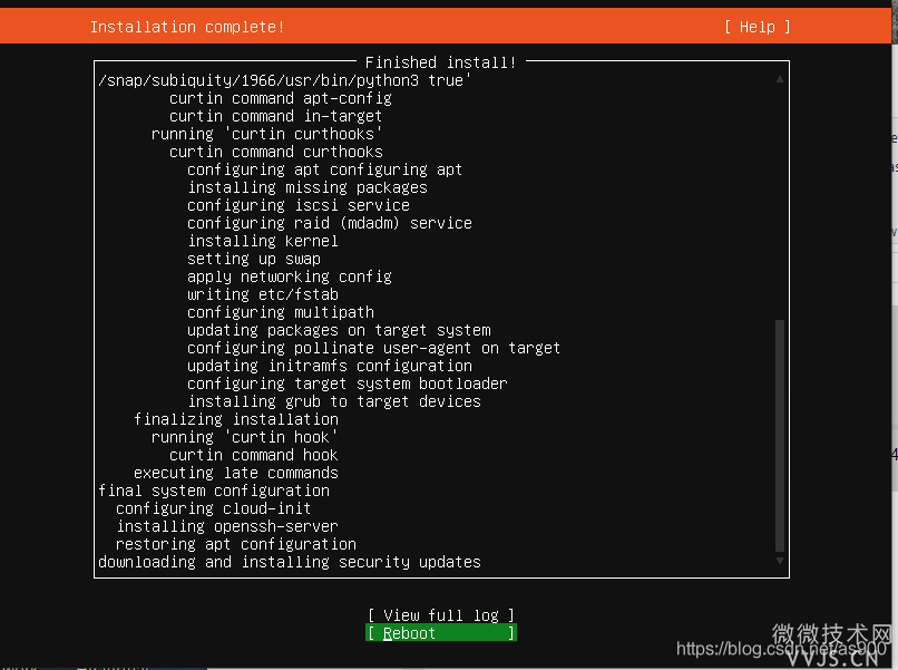 Ubuntu server20.04 LTS操作系统安装教程(图28)